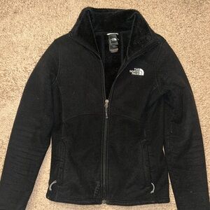 The North Face Black Full-Zip Fleece
